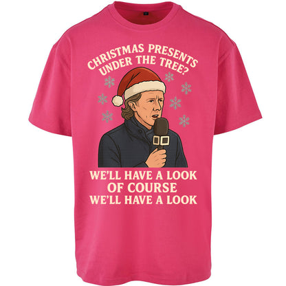Steve McManaman Christmas Oversized T Shirt