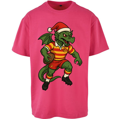 Catalans Dragons Christmas Oversized T Shirt
