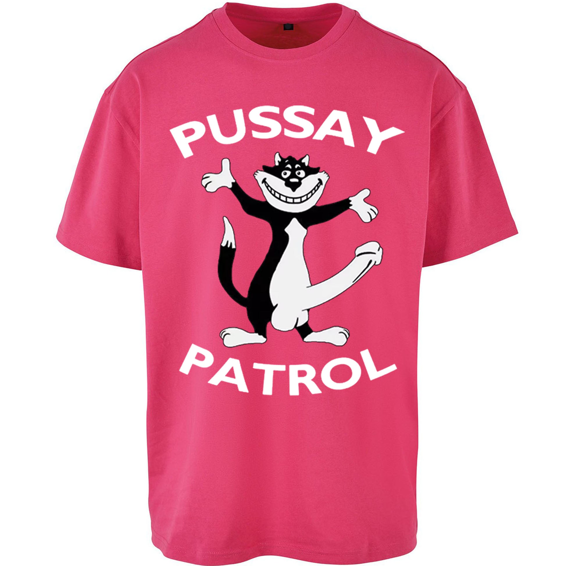 Pussay Patrol Oversized T Shirt