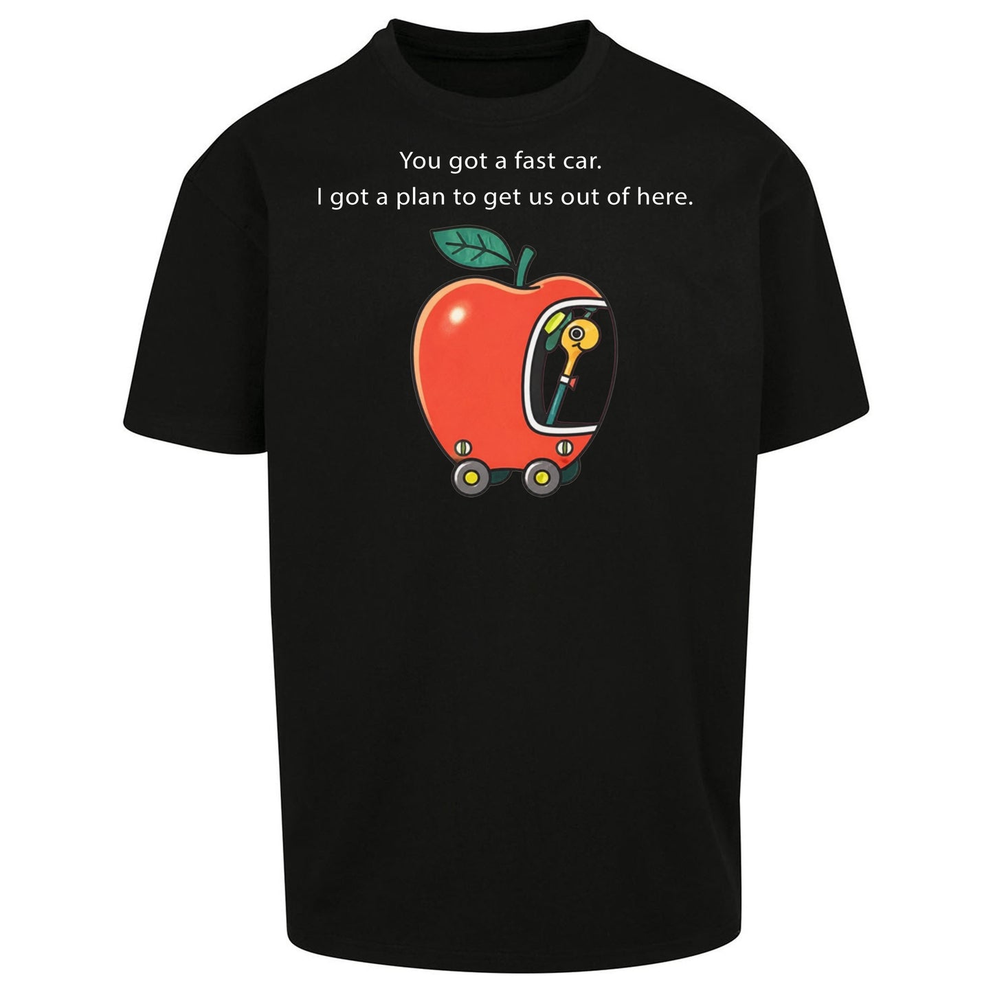 Fast Car Oversized T Shirt 