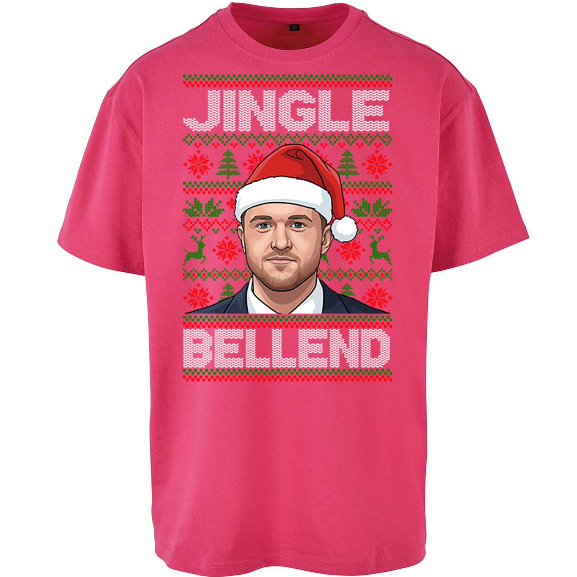 Tommy Robinson Jingle Bell Oversized T Shirt