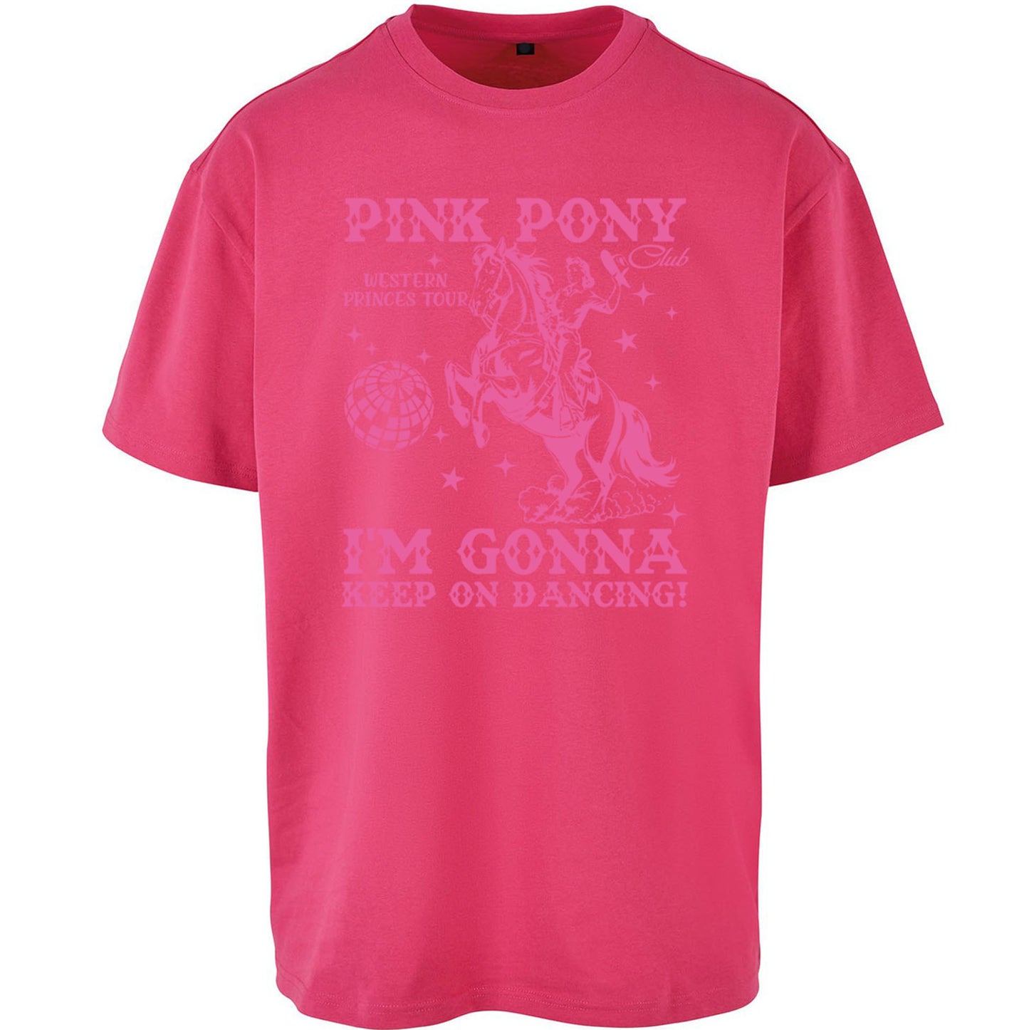 Pink Pony Club Oversized T Shirt