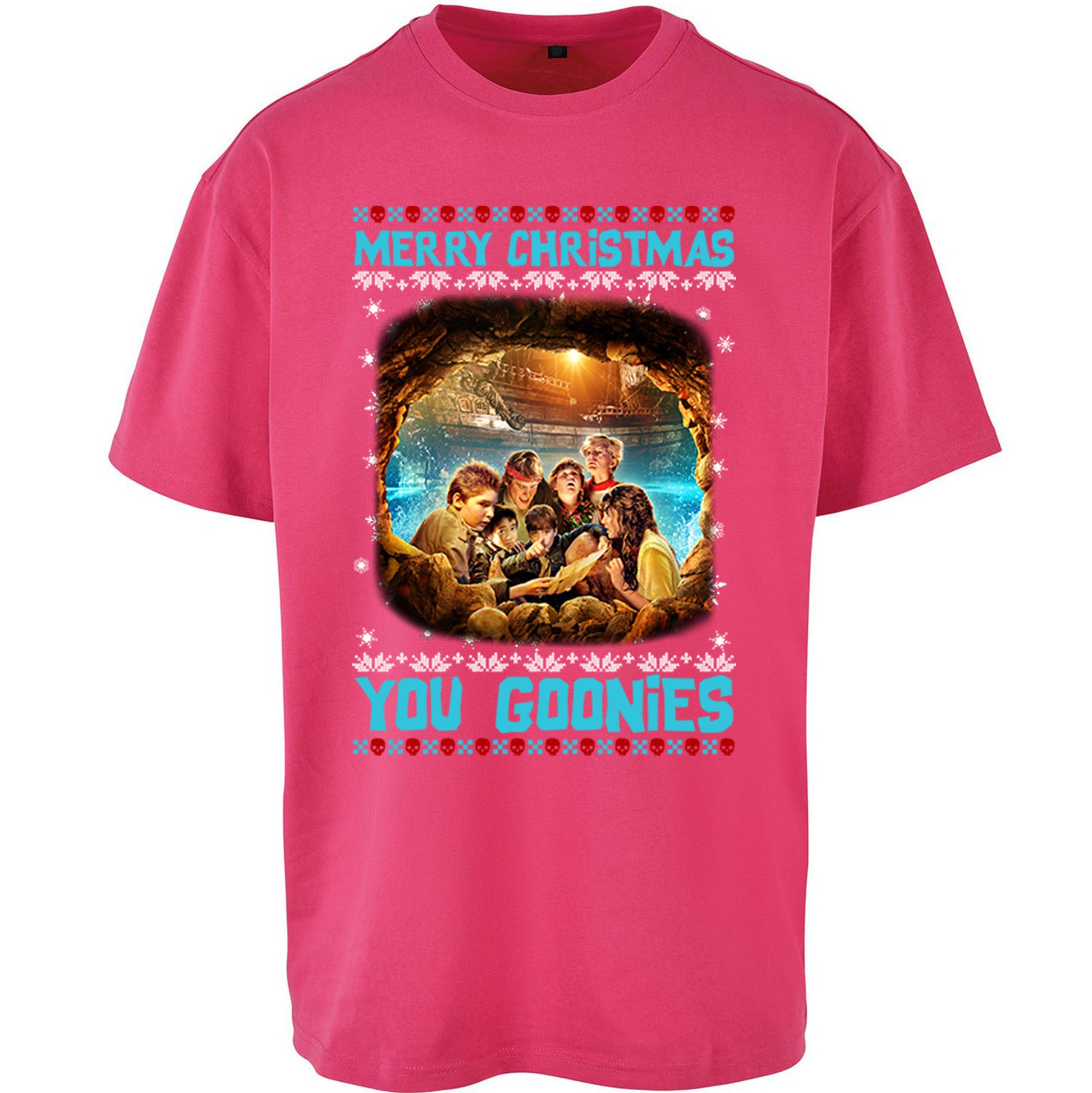 The Goonies Christmas Oversized T Shirt