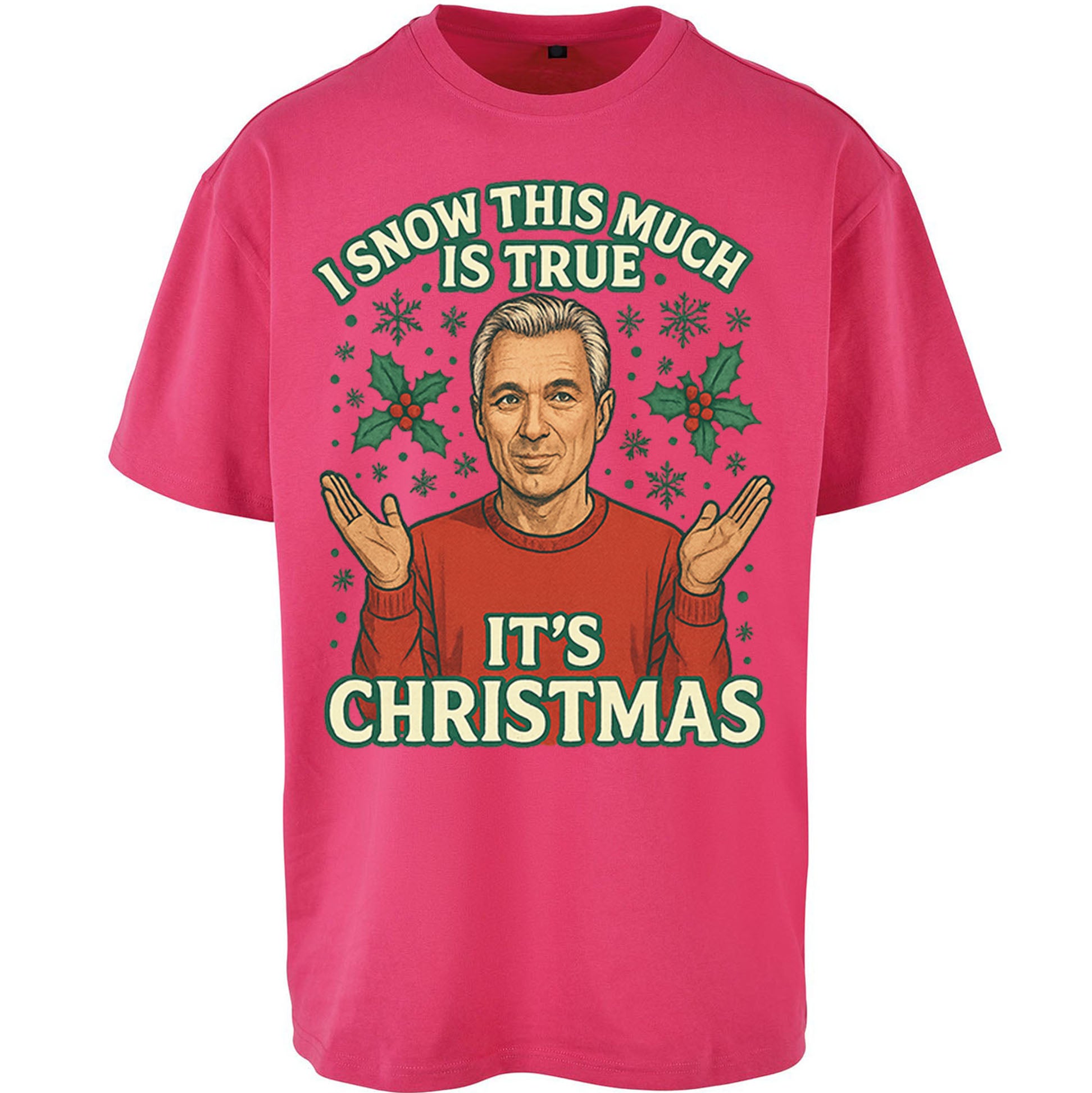 Martin Kemp Christmas Oversized T Shirt