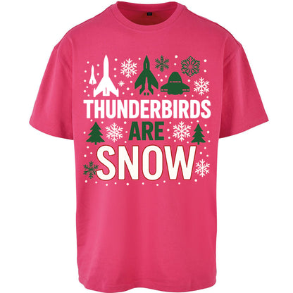 Thunderbirds Christmas Oversized T Shirt 