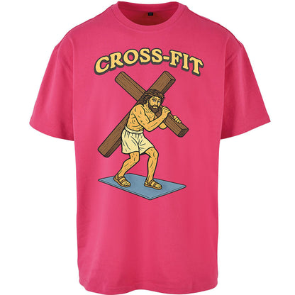 Jesus Cross Fit Oversized T Shirt