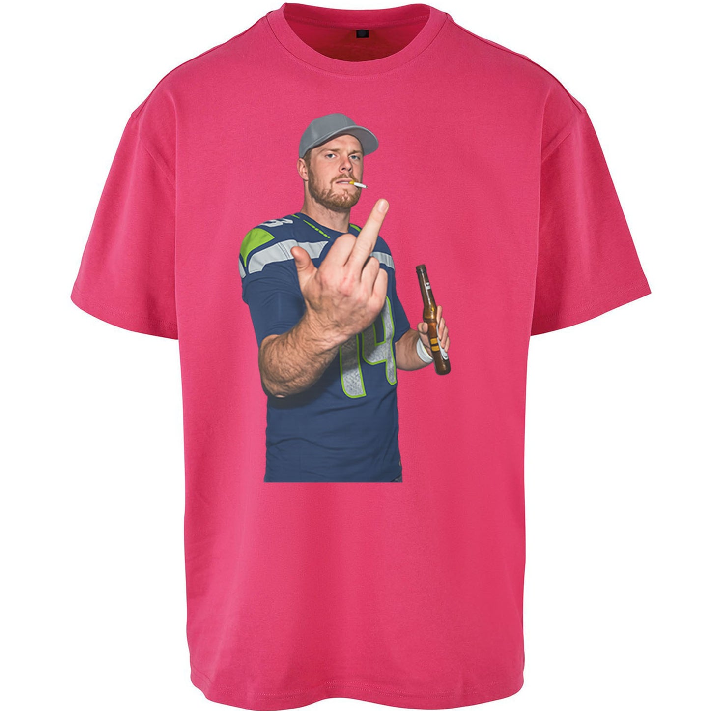 Steve Darnold Superbowl 2026 Oversized T Shirt