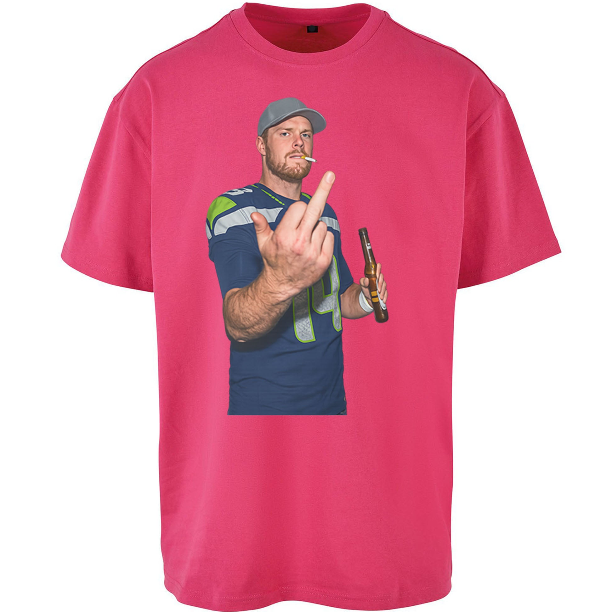 Steve Darnold Superbowl 2026 Oversized T Shirt