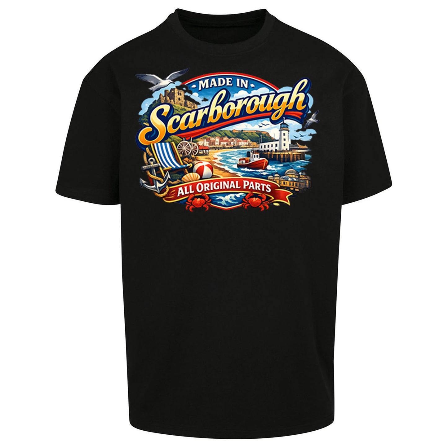 Made In Scarborough All Original Parts Oversized T Shirt
