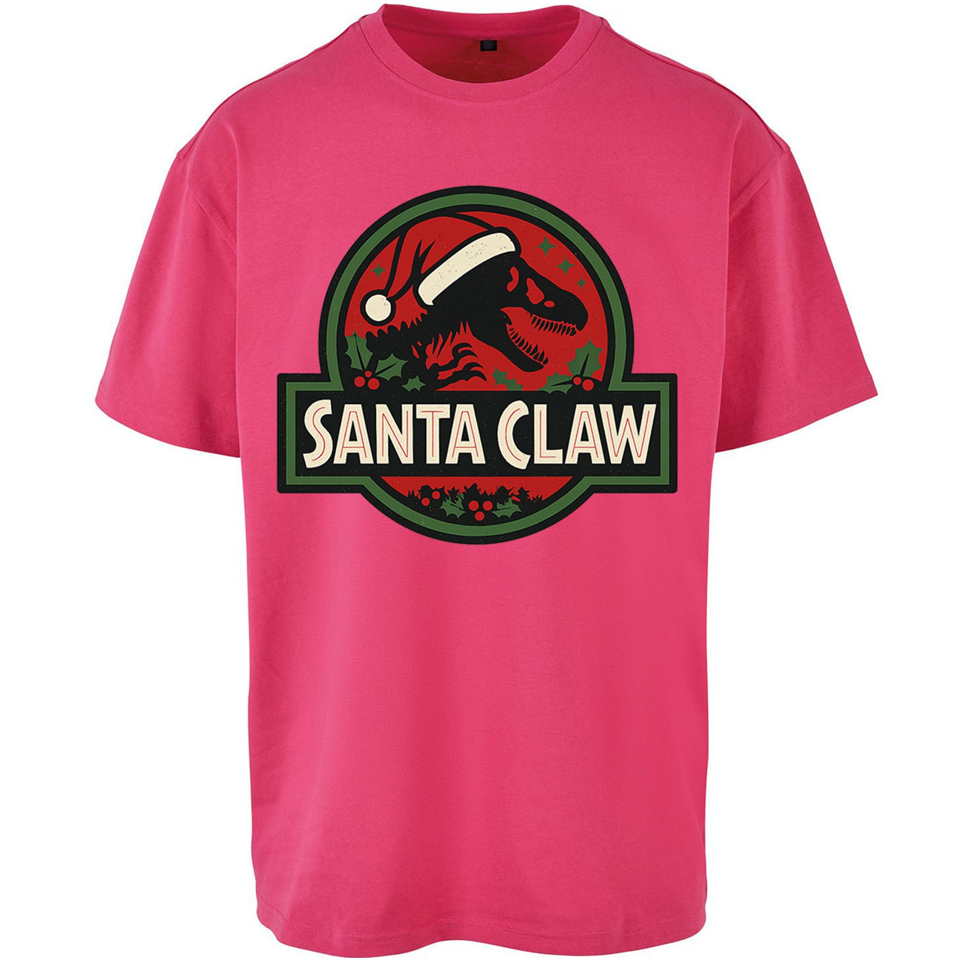 Jurassic Park Christmas Oversized T Shirt