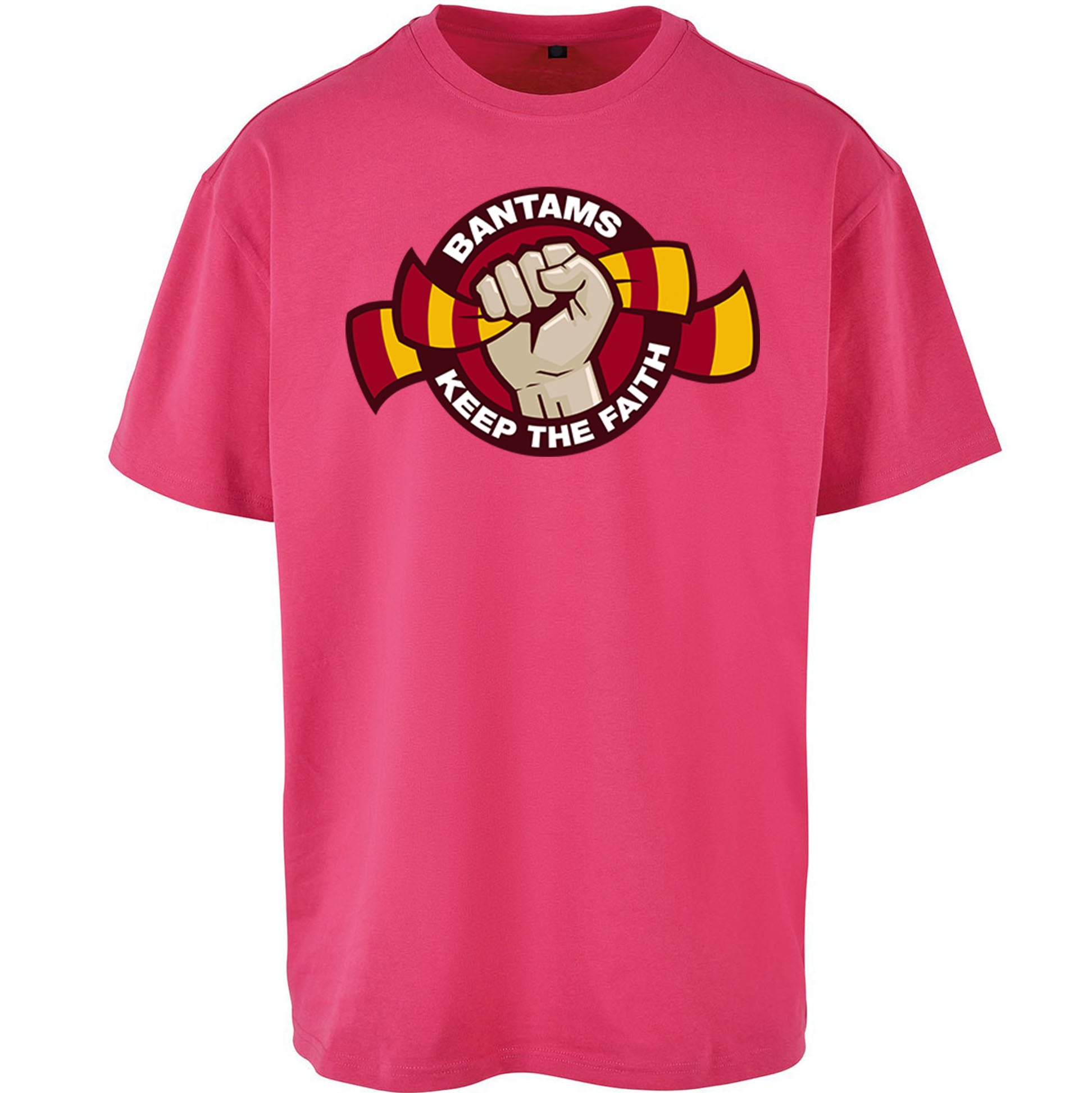 Bradford City Football Oversized T Shirt