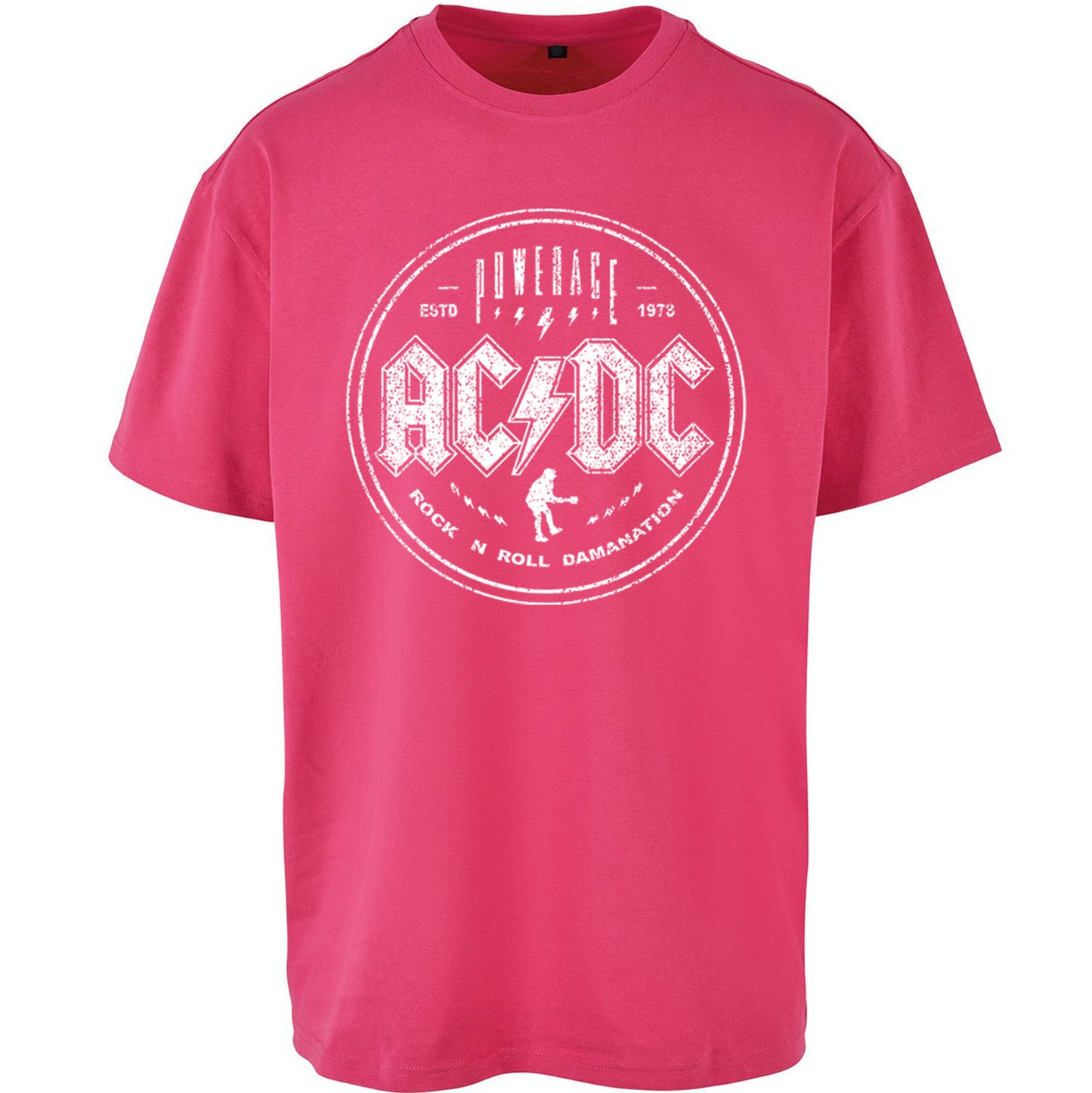 ACDC Rock N Roll Domination Oversized T Shirt