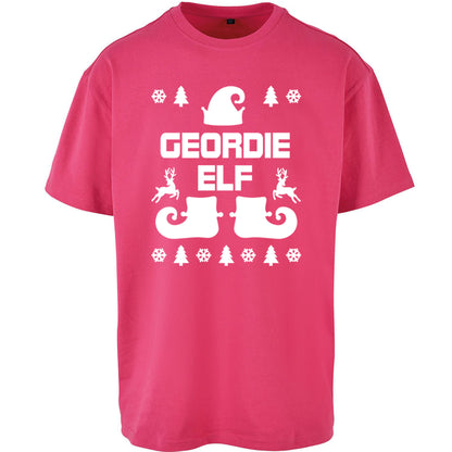 Geordie Christmas Oversized T Shirt
