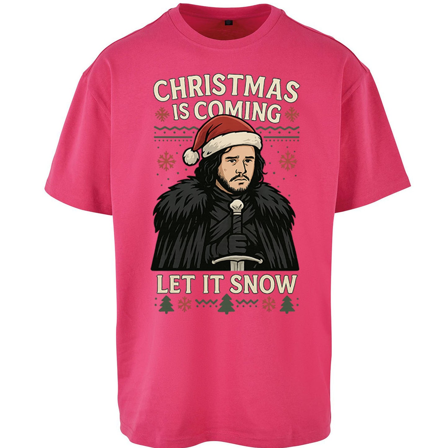 Game of Thrones Christmas Oversized T Shirt
