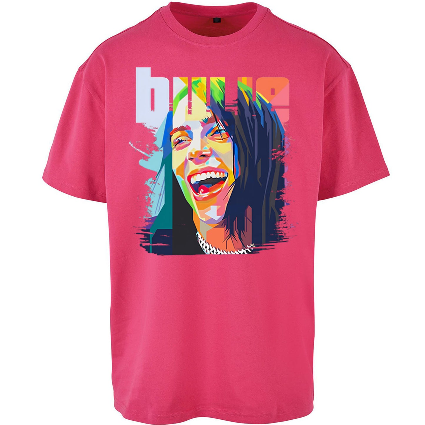 Billie Eilish Painting Oversized T Shirt