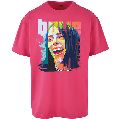 Billie Eilish Painting Oversized T Shirt