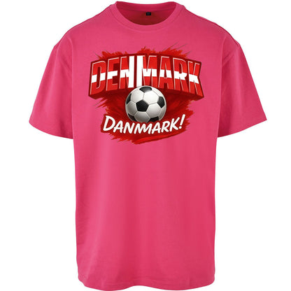 Denmark Retro World Cup Oversized T Shirt