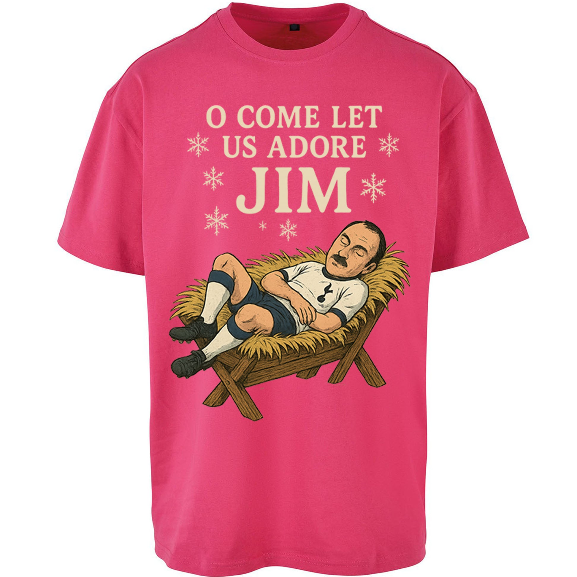 Spurs Christmas Oversized T Shirt 
