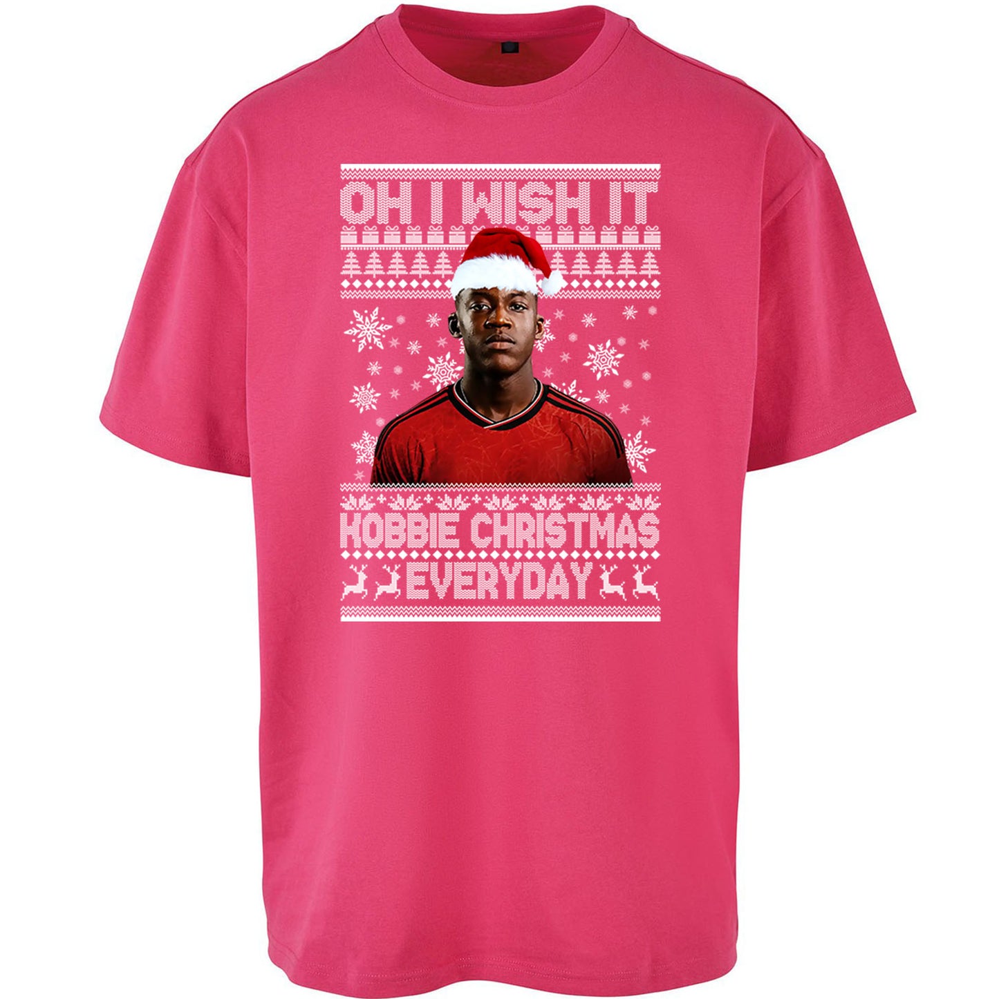 Kobbie Mainoo Christmas Oversized T Shirt