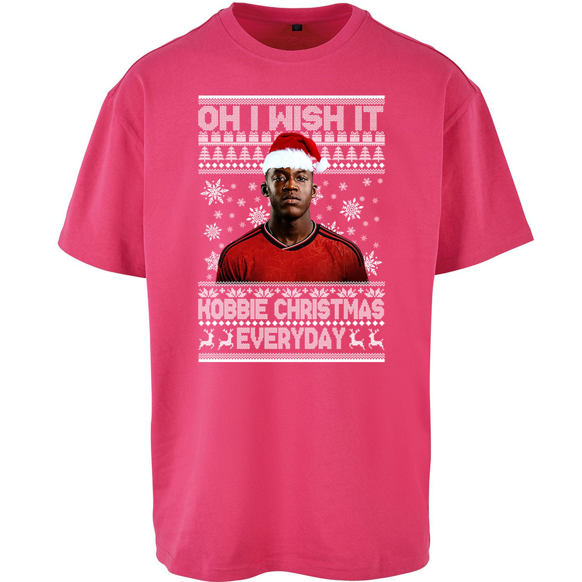 Kobbie Mainoo Christmas Oversized T Shirt
