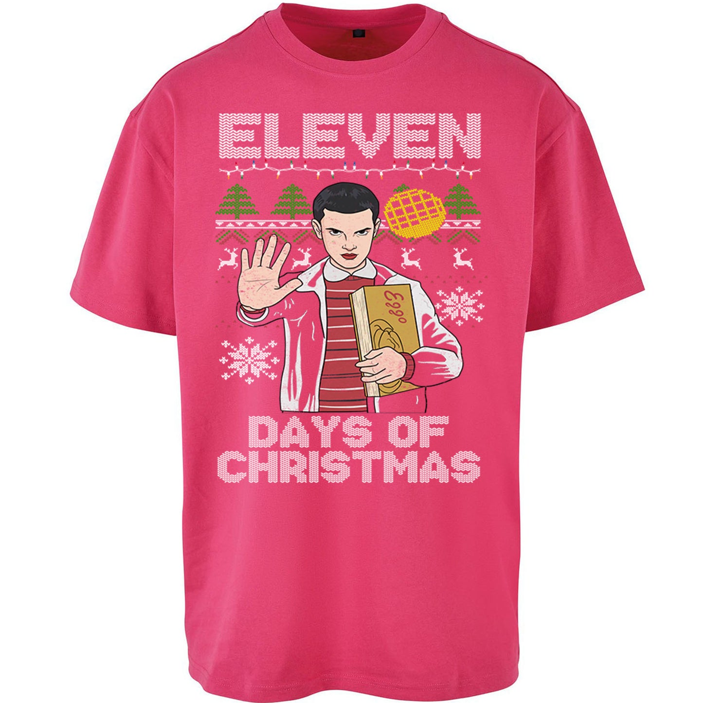 Eleven Christmas Oversized T Shirt