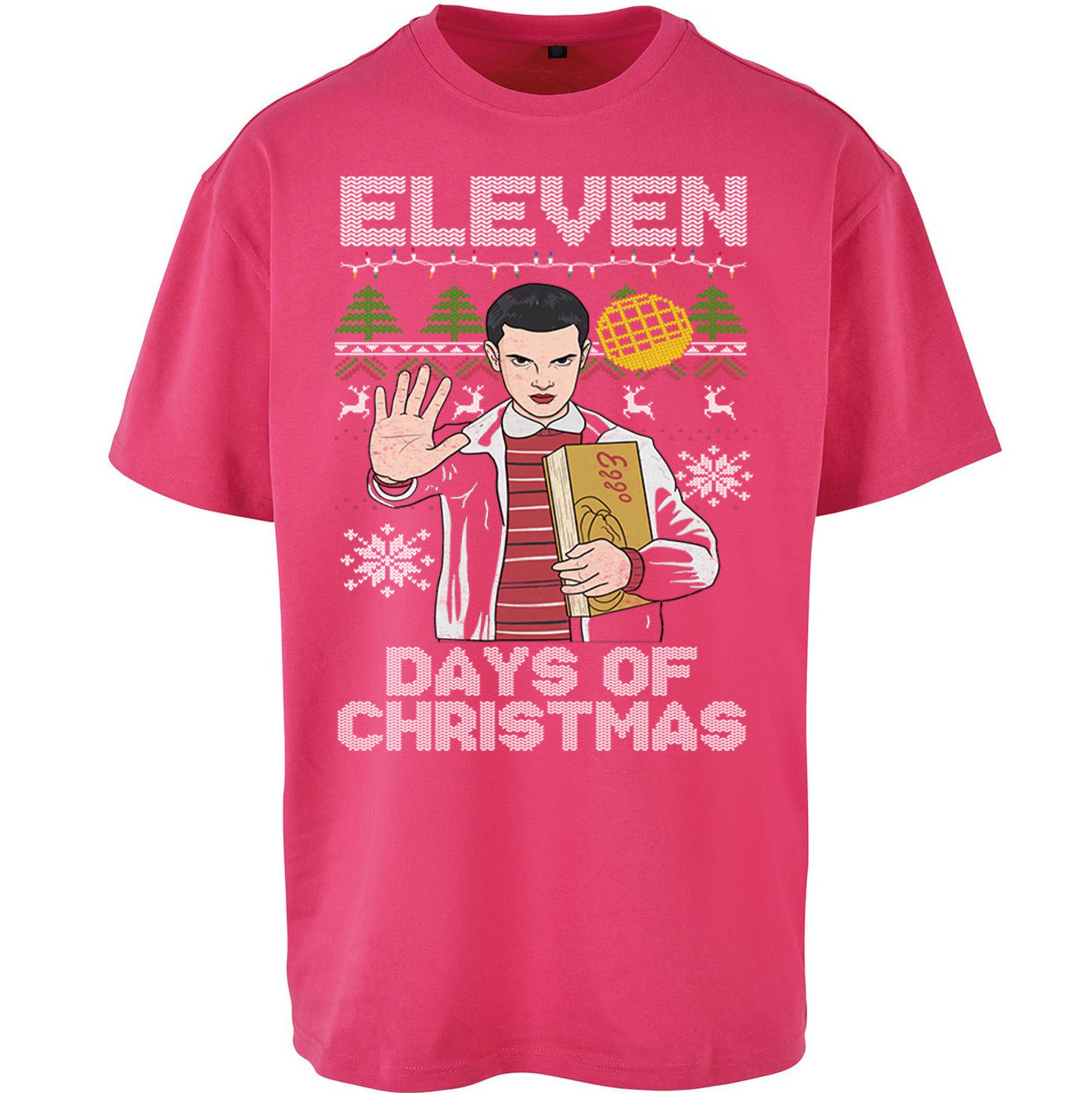 Eleven Christmas Oversized T Shirt