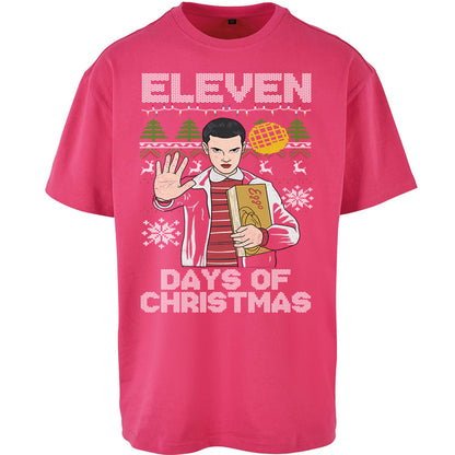 Eleven Christmas Oversized T Shirt