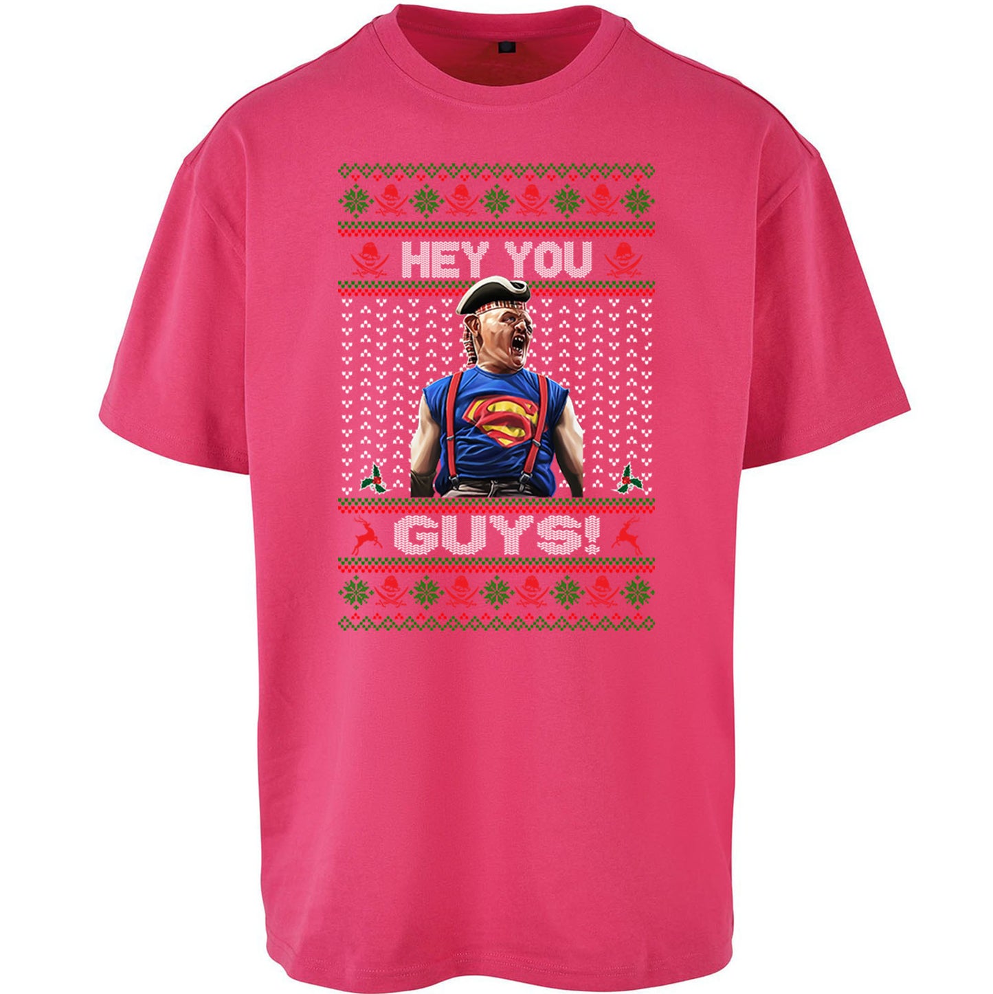 Goonies Sloth Christmas Oversized T Shirt