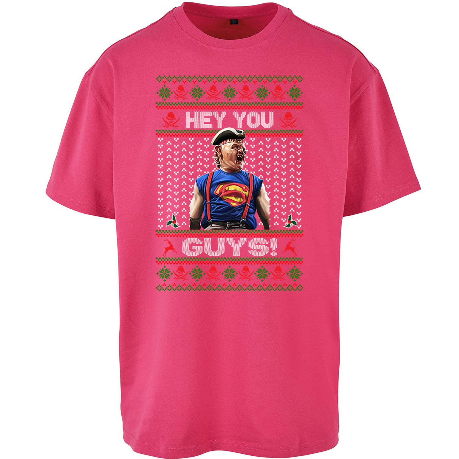 Goonies Sloth Christmas Oversized T Shirt
