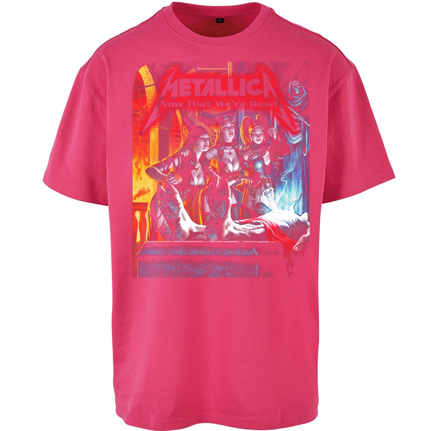 Metallica Now That Were Dead - Oversized T Shirt