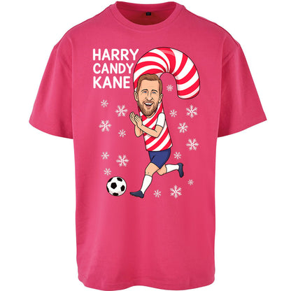 Harry Kane Christmas Oversized T Shirt