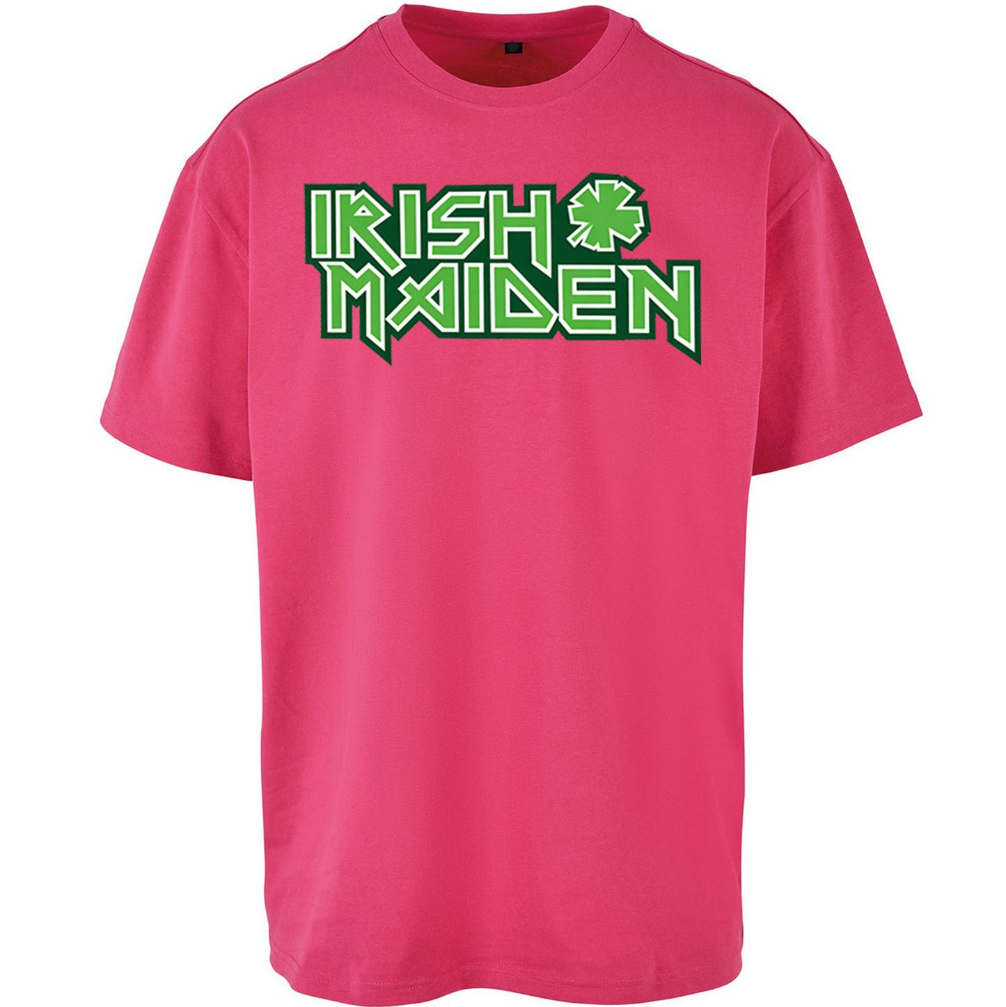Irish Maiden St Patricks Day Oversized T Shirt 