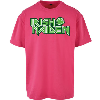 Irish Maiden St Patricks Day Oversized T Shirt 