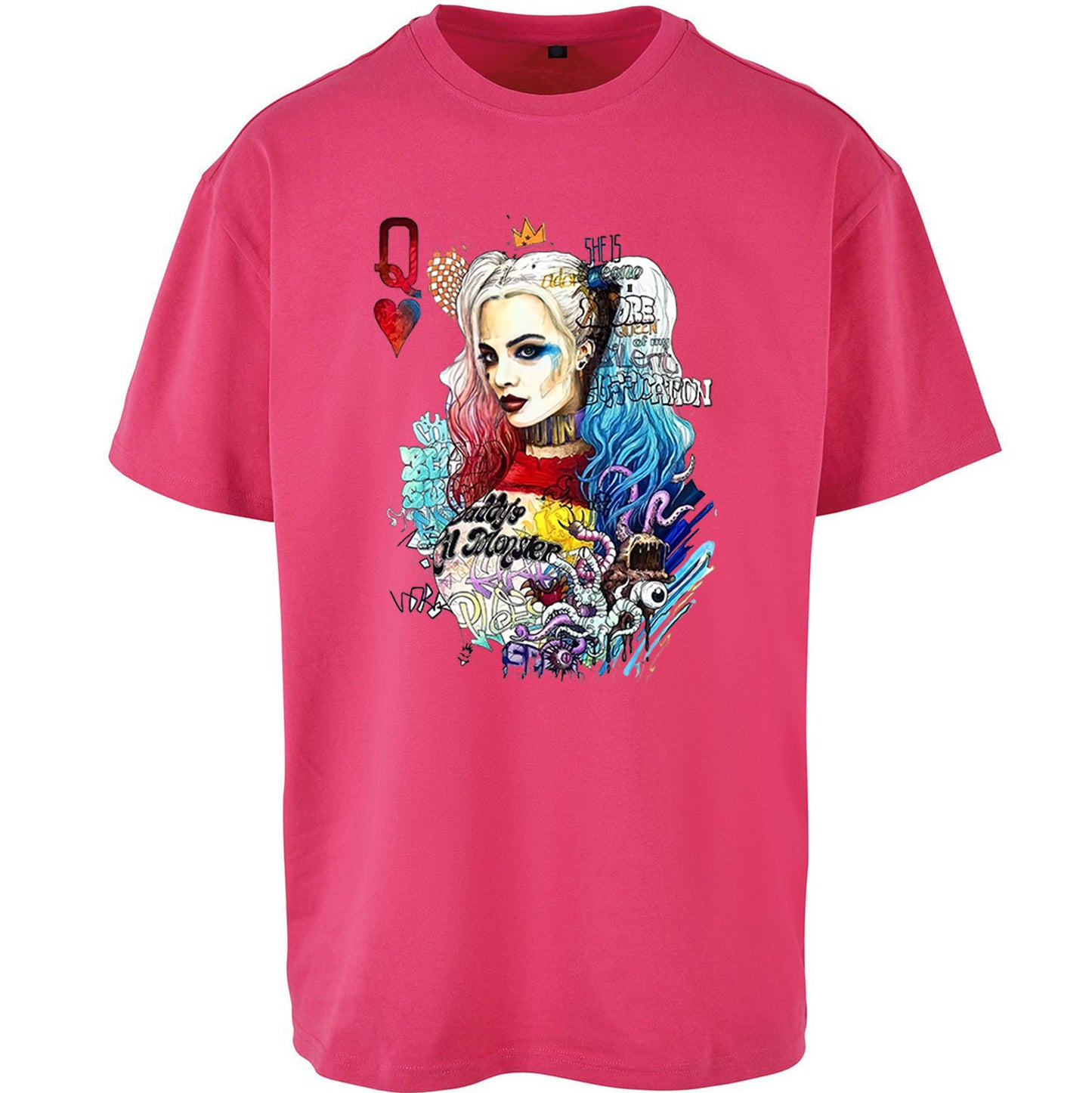 Harley Quinn Oversized T Shirt