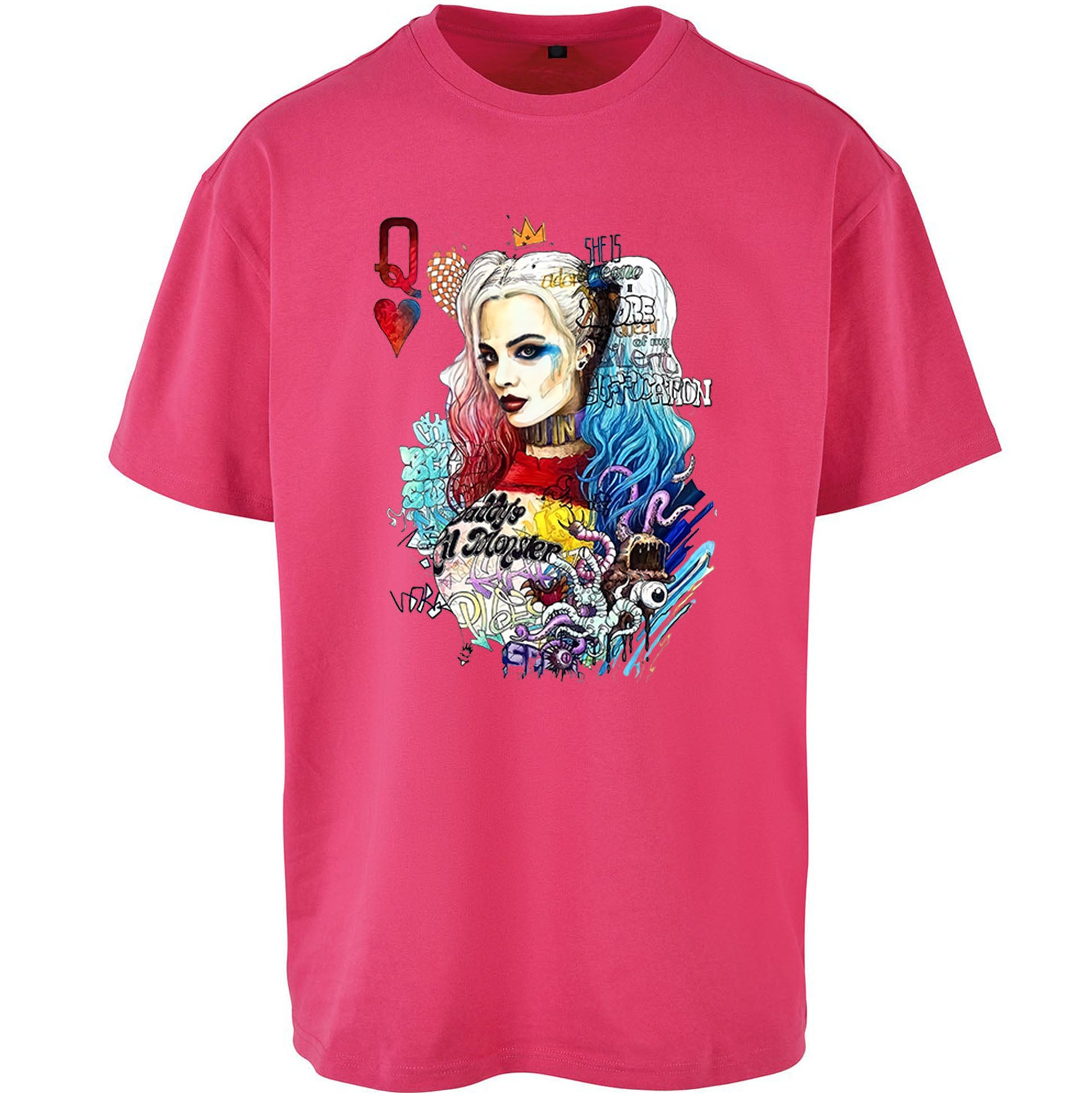 Harley Quinn Oversized T Shirt