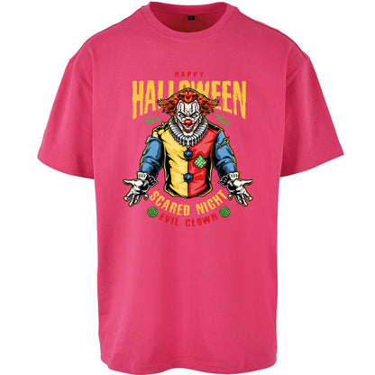 Halloween Clown Oversized T Shirt