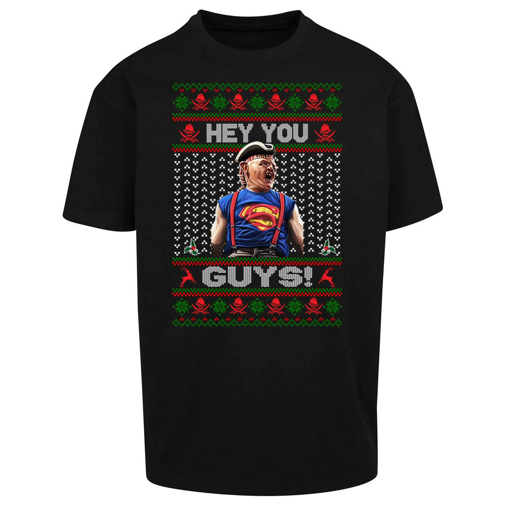 Goonies Sloth Christmas Oversized T Shirt
