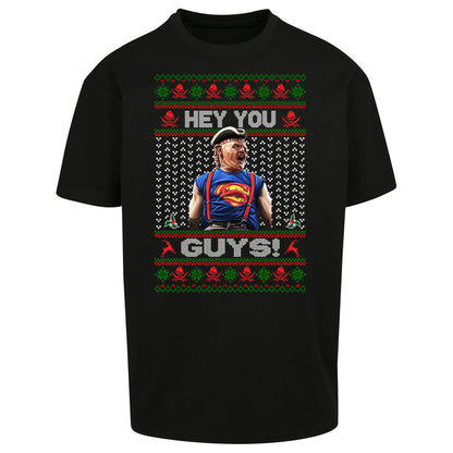 Goonies Sloth Christmas Oversized T Shirt