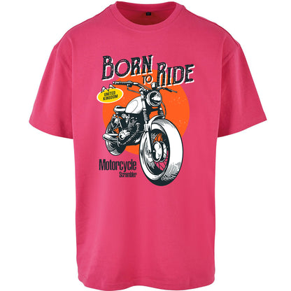 Born To Ride UK Oversized T Shirt