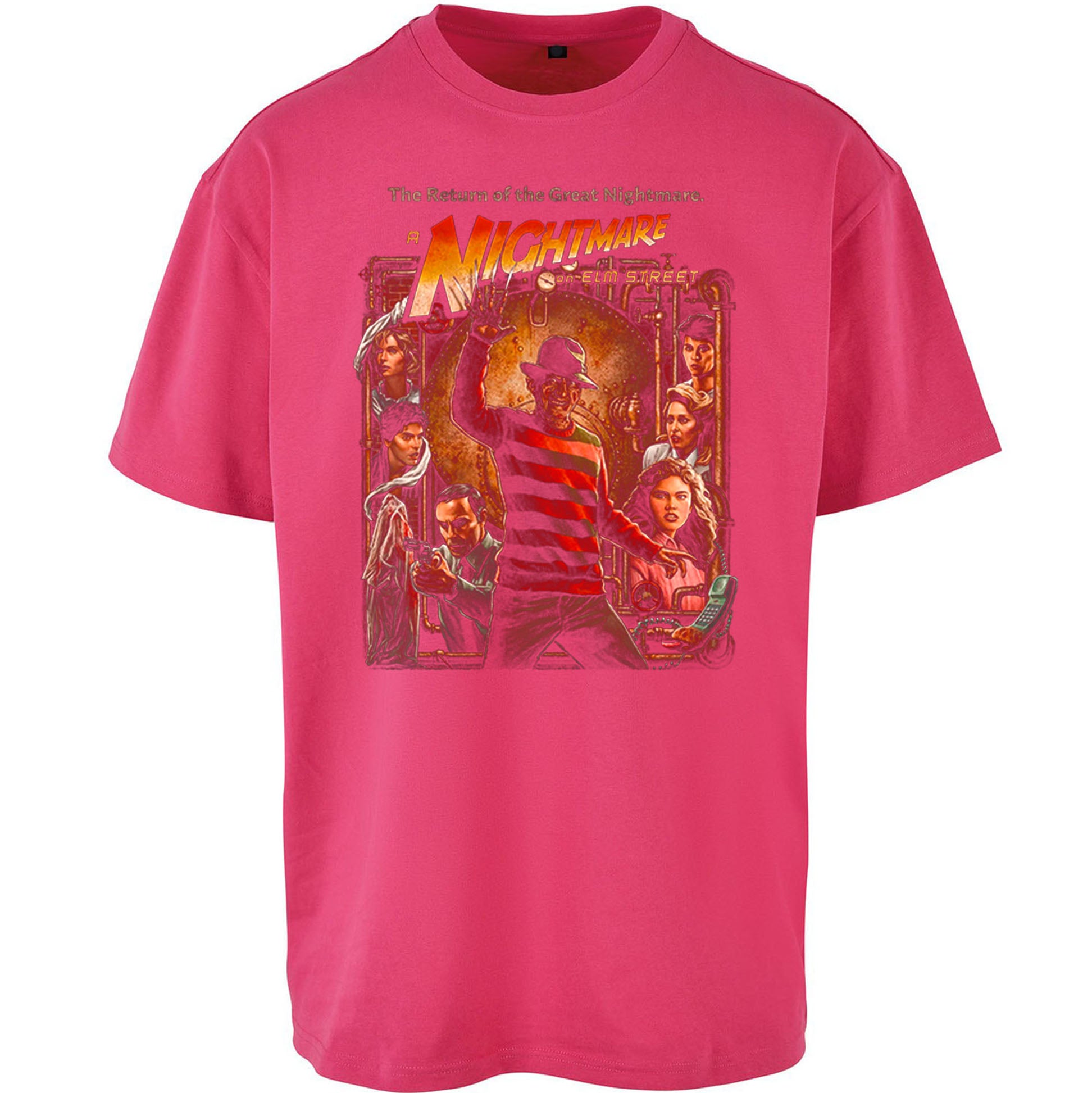 1 2 Freddy's Coming For You Oversized T Shirt 