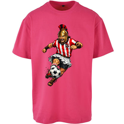 Retro Exeter City Football Oversized T Shirt