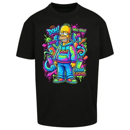 Homer Simpson Oversized T Shirt