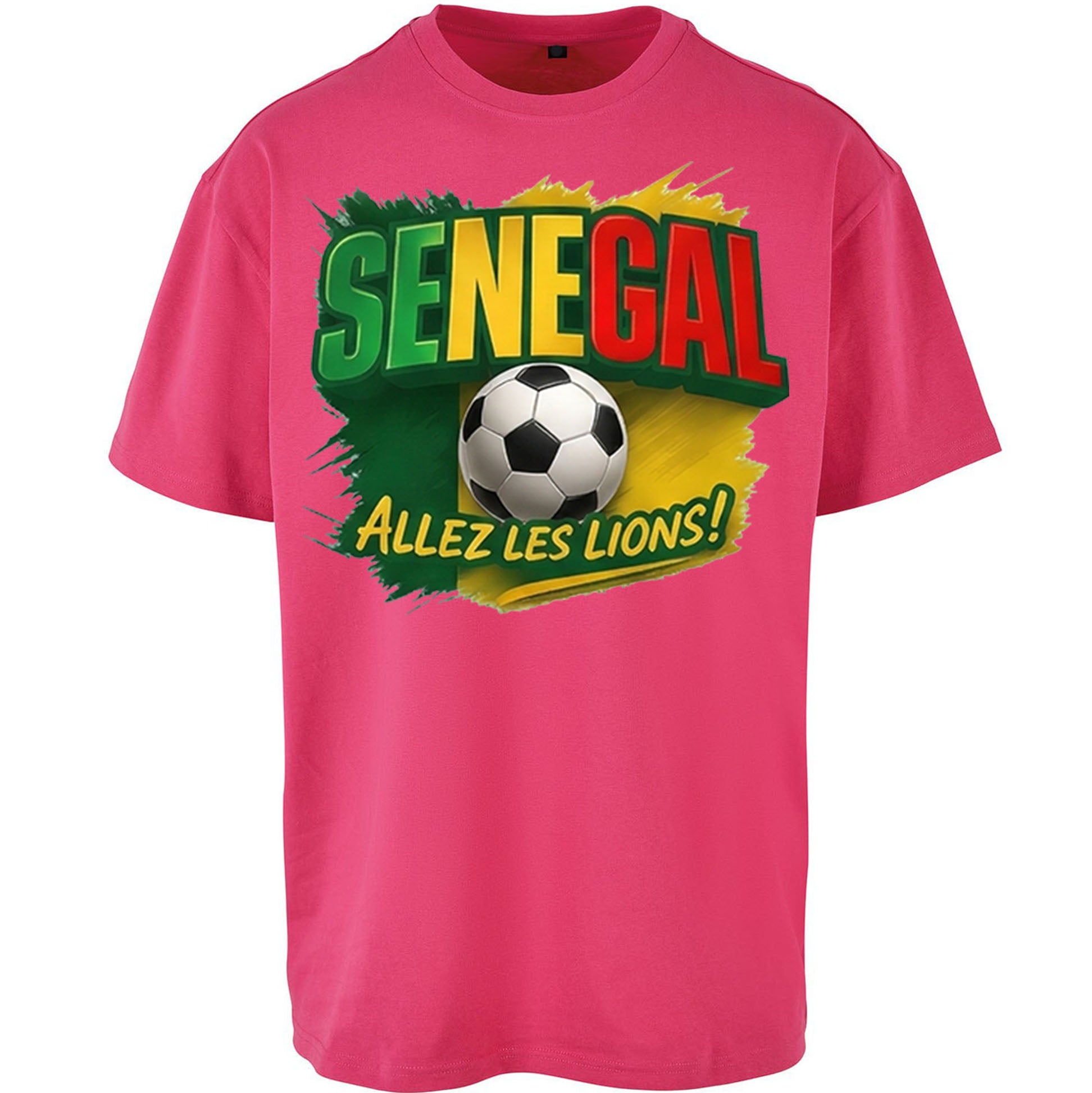 Senegal Retro World Cup Oversized T Shirt