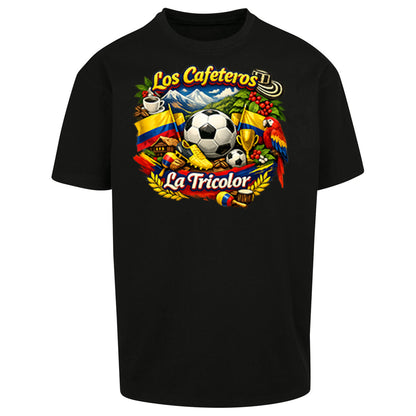 Colombia Football Oversized T Shirt