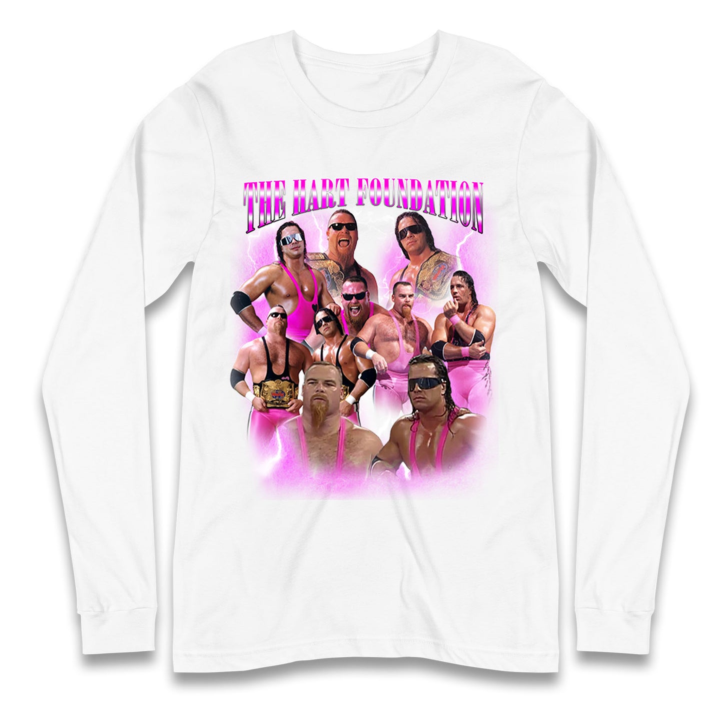 The Hart Foundation Bootleg Long Sleeve T Shirt
