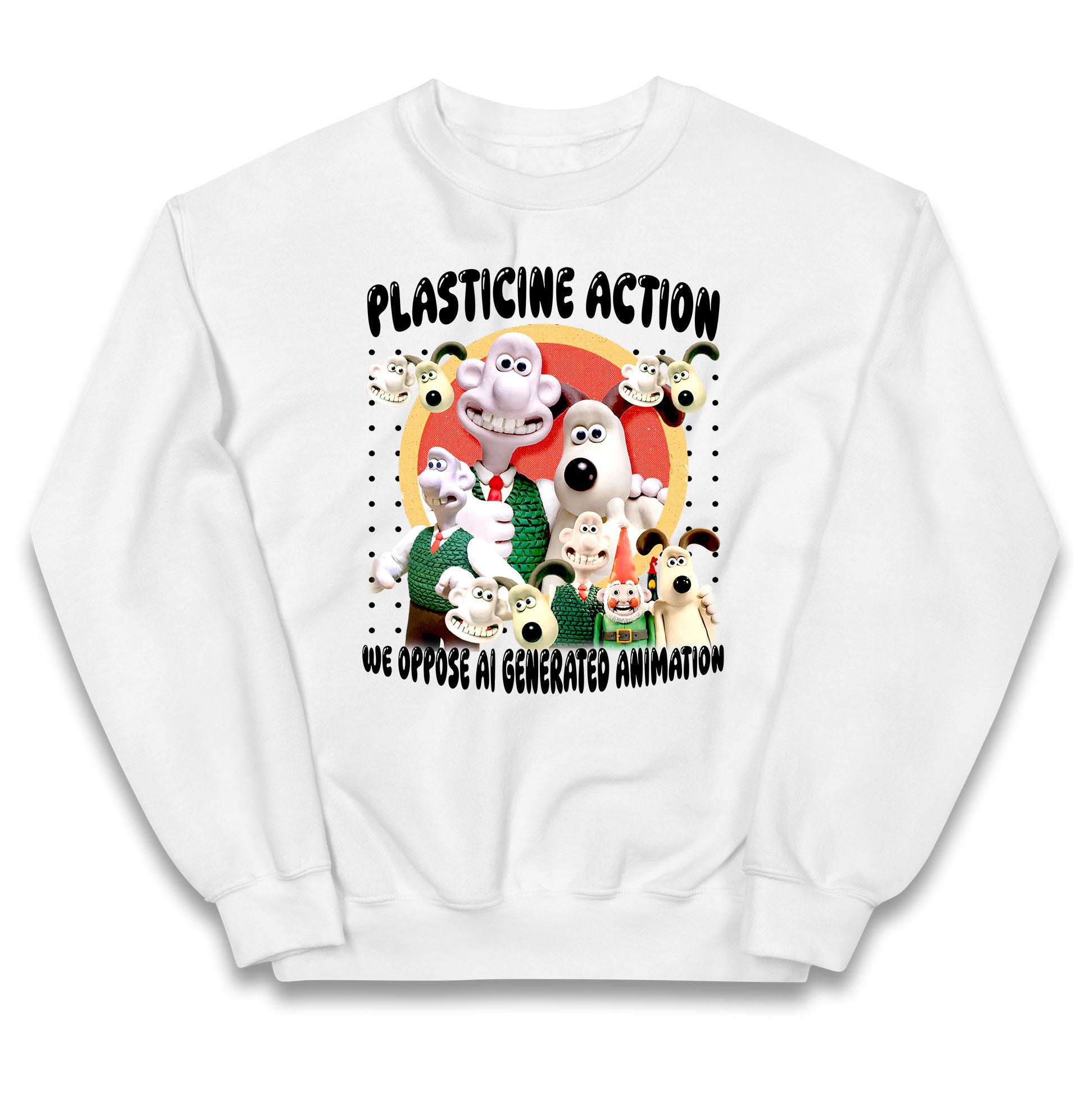 Plasticine Action Figure Kids Jumper