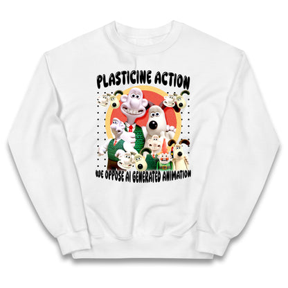 Plasticine Action Figure Kids Jumper