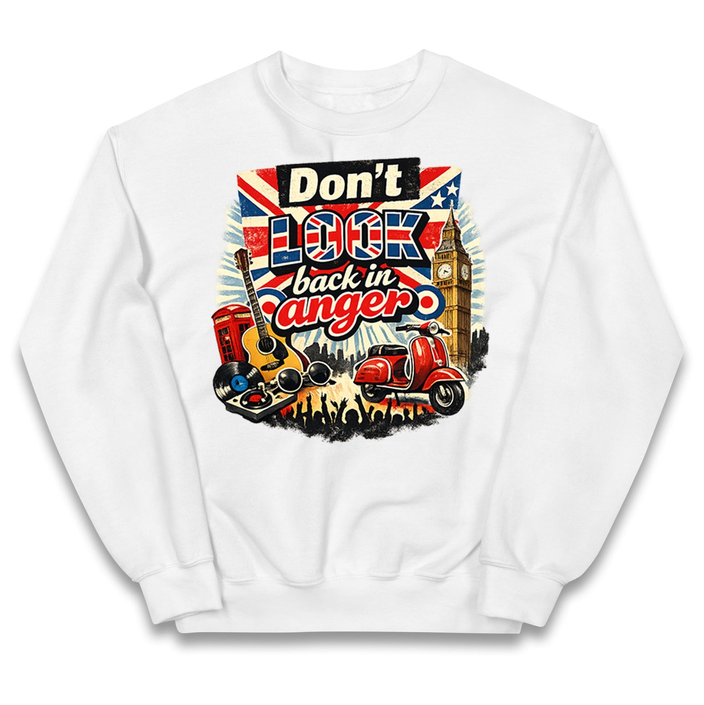Don't Look Back In Anger Kids Jumper