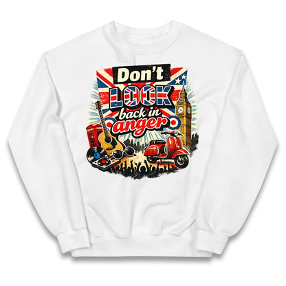 Don't Look Back In Anger Kids Jumper