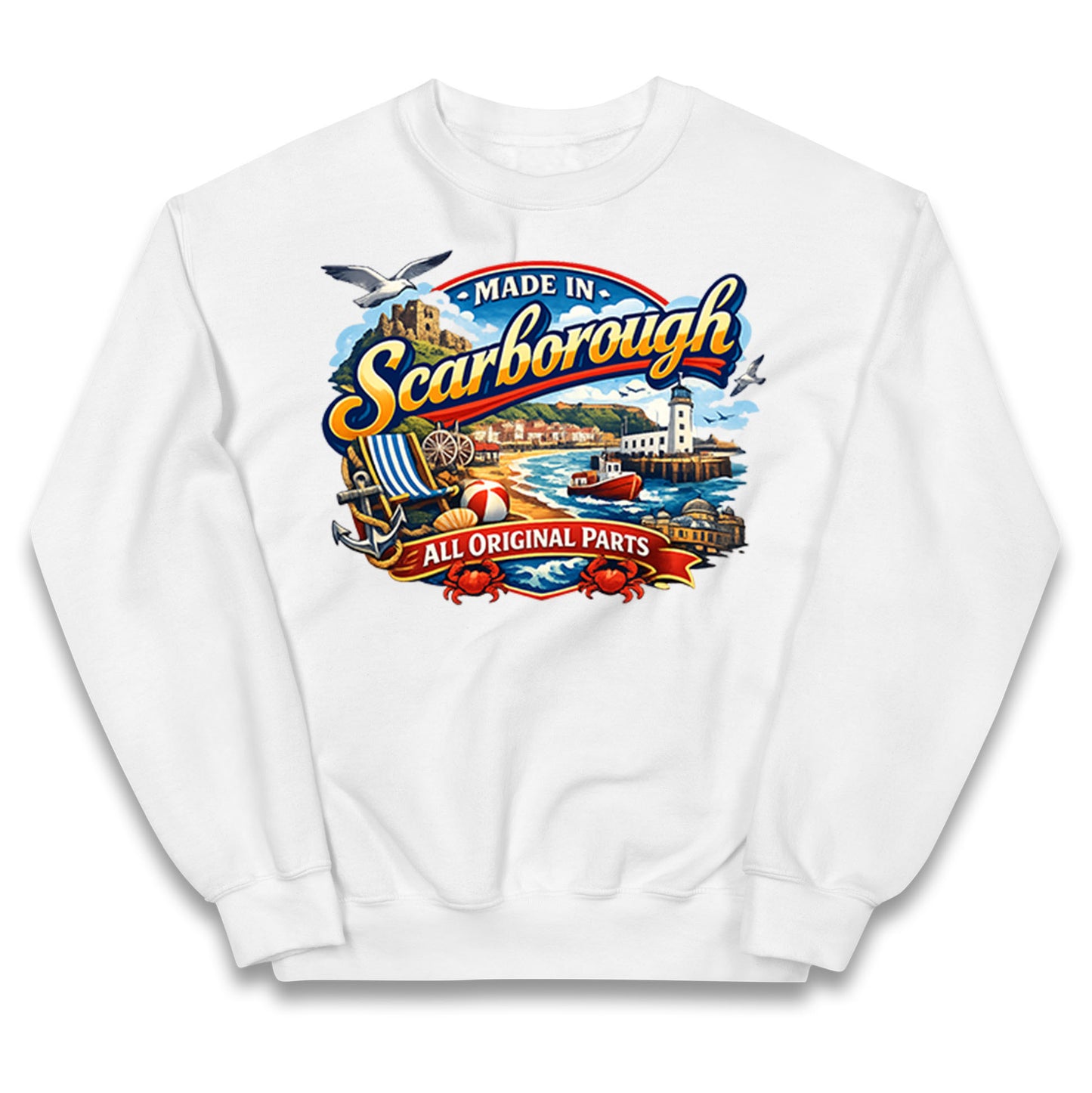 Made In Scarborough All Original Parts Kids Jumper